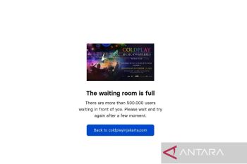 Antrean tiket Coldplay Jakarta penuh, harga dari Rp800.000 sampai Rp11.000.000