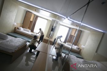 Persiapan asrama haji di Indramayu