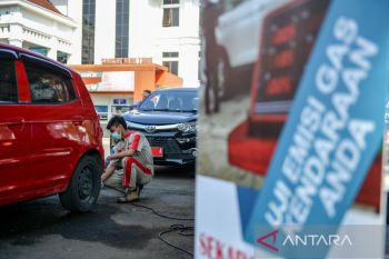 Uji emis gratis di Bandung