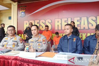 Tiga bulan kabur, perampok bersenjata api di gerai BRILink Pekanbaru diringkus di Sumut