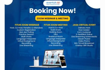 Eventalk.id jamin legalitas aplikasi teknologinya