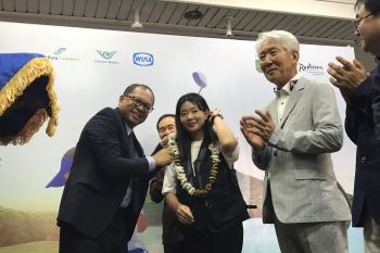 Bandara Hang Nadim Batam terima kedatangan penerbangan perdana dari Korsel