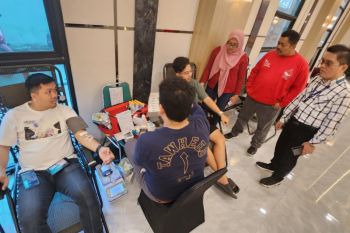 Pegadaian Kalimantan menggelar aksi donor darah