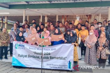 Puluhan akademisi dalam Forum 2045 serukan hindari perpecahan pada Pemilu 2024