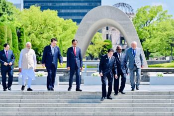 Presiden Jokowi kunjungi Hiroshima Peace Memorial Park