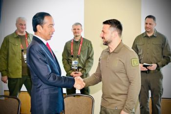 Presiden Jokowi sampaikan dukungan upaya perdamaian Ukraina kepada Zelenskyy