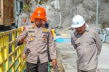 Kapolres Poso kunjungi Poso Energy berikan saran antisipasi keamanan