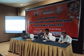 Bawaslu Sulut harap kesamaaan persepsi penanganan pelanggaran pemilu