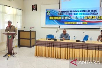 Diperindag Sumbar gelar bimtek pengelolaan pasar rakyat