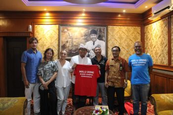 Pemkot Denpasar dukung Komunitas Malu Dong bersihkan Pantai Sanur