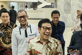 Muhaimin melapor soal koalisi PKB-Gerindra saat bertemu Jokowi