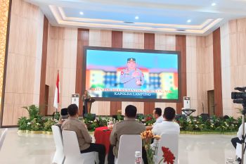 Kapolda Lampung silaturahmi dengan KPU-Bawaslu dan parpol peserta pemilu
