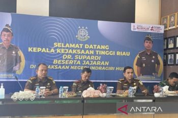 Kejari Inhu ajak insan pers berperan aktif dukung program nasional