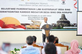 Pemkab  Pati usulkan 20 desa sebagai wilayah antikorupsi