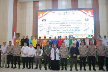 Ciptakan pemilu aman dan damai, Kapolda Lampung gelar kegiatan silahturahmi bersama penyelenggara pemilu dan ketua partai politik