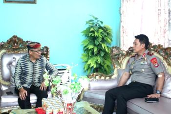Silaturahmi Kapolda Kaltara ke Datu Buyung, tokoh masyarakat Bulungan