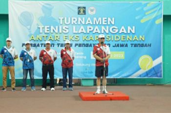Kepala Kemenkumham Jateng buka turnamen tenis antar-keresidenan