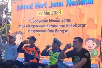 Dinkes Magetan ajak warga budayakan minum jamu