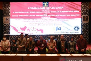 Kemenkumham Sumsel lakukan inventarisasi kekayaan intelektual komunal daerah