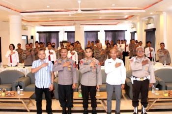 Polda Kaltara gelar pembinaan etika profesi dan sosialisasi larangan hidup hedonisme