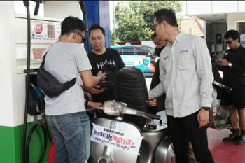 MyPertamina Solo Mods Mayday 2023 dukung komunitas Vespa
