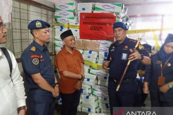 Tak sesuai peruntukan, KKP segel 11,3 ton ikan impor di Palembang Sumsel