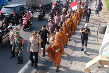 Ribuan personel amankan rangkaian perayaan Waisak di Jateng