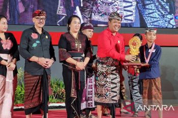 Pementasan Drama Gong legenda tutup serangkaian HUT Kota Bangli