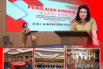 Bupati Sitaro paparkan materi aksi konvergensi percepatan penurunan stunting