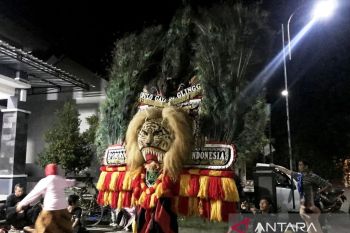Srikandi Ganjar Jatim unjuk budaya reog lestarikan budaya