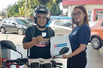 Pertamina beri apresiasi pada pelanggan lewat "MyPertamina Tebar Hadiah"