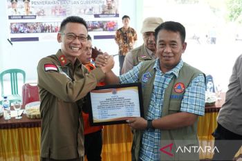 BNPB menyalurkan dana siap pakai darurat bencana untuk OKU Timur