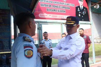 Kakanwil ingatkan pentingnya  petugas Lapas Amurang jaga integritas