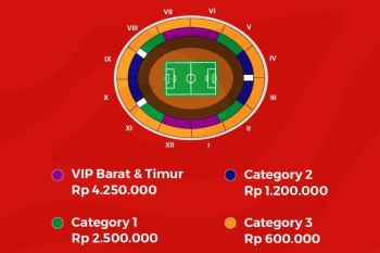 Cara beli tiket Indonesia vs Argentina: harga dan syaratnya