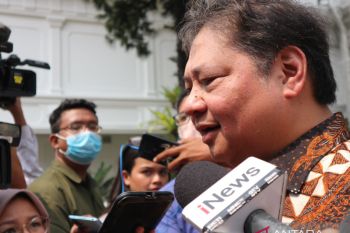 Menko Airlangga melaporkan perkembangan pertemuan IPEF kepada Jokowi