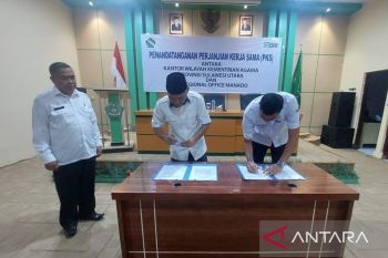 Kemenag Sulut kerja sama BRI saling beri manfaat
