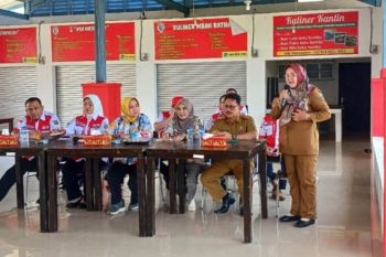 Ketua PMI Provinsi Lampung tinjau persiaan jumbara PMI ke-IX di Lampung Slatan