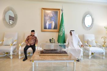 Ma'ruf Amin apresiasi fasilitas yang diberikan Arab Saudi bagi jamaah haji