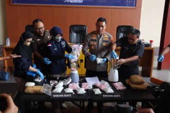 Narkoba seberat 67,8 kilogram jaringan Sumatera dimusnahkan