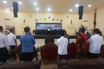 Pengurus PWI Lampung Timur masa bakti 2023-2026 dilantik