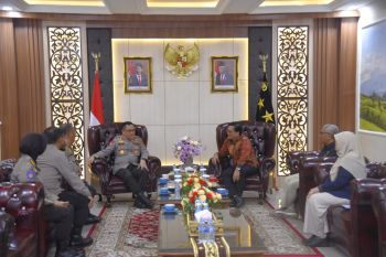 Polda Lampung terima kunjungan Ditjen Kemenkeu Lampung