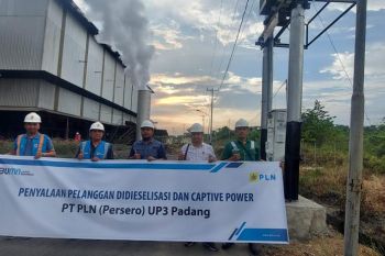 99 pelanggan Pabrik Sawit di Pesselberalih total ke listrik PLN