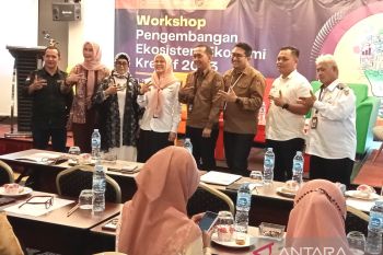 Kemenparekraf gelar workshop pengembangan ekosistem Ekraf di Kalsel
