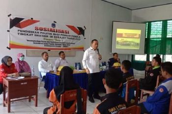 Ketua DPRD jadi pembicara sosialisasi bagi pemilih pemula