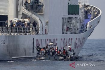 Pasukan penjaga pantai Jepang, AS dan Filipina adakan latihan maritim trilateral pertama
