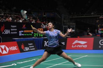 Gregoria gagal di Singapore Open 2023