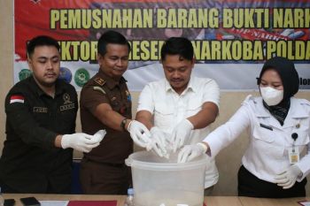 Ditresnarkoba Polda Kaltara ungkap empat kasus Narkoba