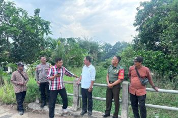 Ketua DPRD Lampung tinjau irigasi Sukobinangun Way Seputih