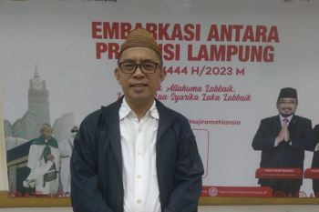 Satu jamaah haji asal Lampung meninggal dunia di Tanah Suci