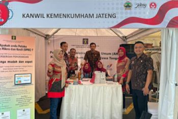 Kemenkumham hadir di Jateng Muslim Festival